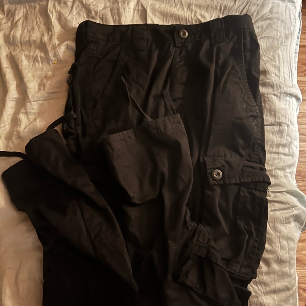Match Men's Dark Cargo Pants 30x32